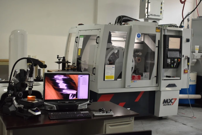 ANCA MX7 Linear with Keyence optical inspection system