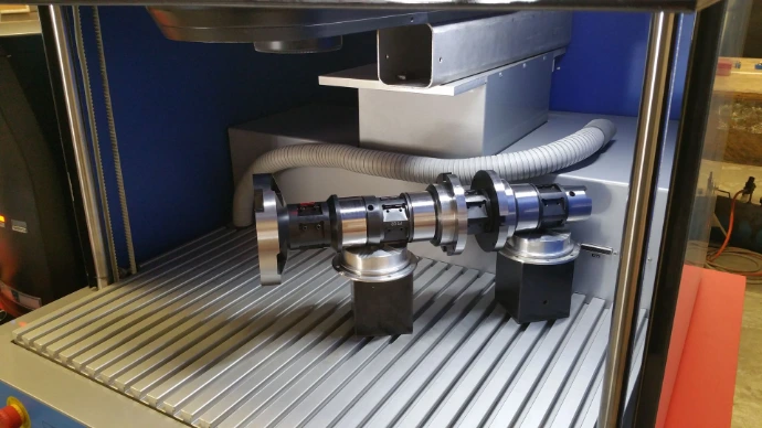 laser marked indexable tool